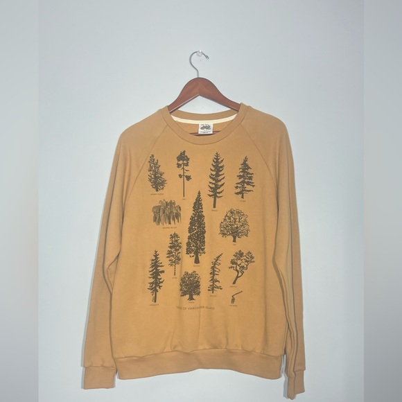 Pina Trees of Vancouver Island Crewneck Sweatshirt - Picture 5 of 5